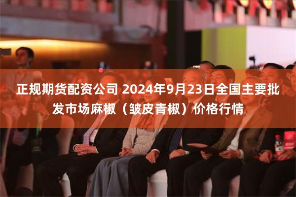 正规期货配资公司 2024年9月23日全国主要批发市场麻椒（皱皮青椒）价格行情