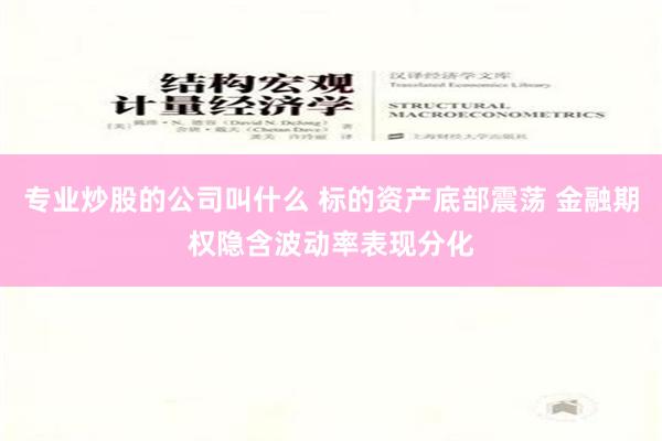 专业炒股的公司叫什么 标的资产底部震荡 金融期权隐含波动率表现分化
