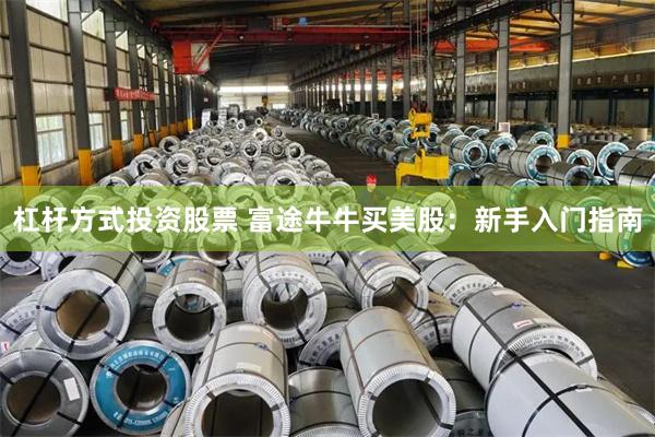 杠杆方式投资股票 富途牛牛买美股：新手入门指南